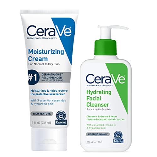 CeraVe Skin Care Set (Cream + Hydrating Cleanser)